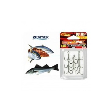 ANZUELO TRIPLE OWNER 5645 STX-45 ZN
