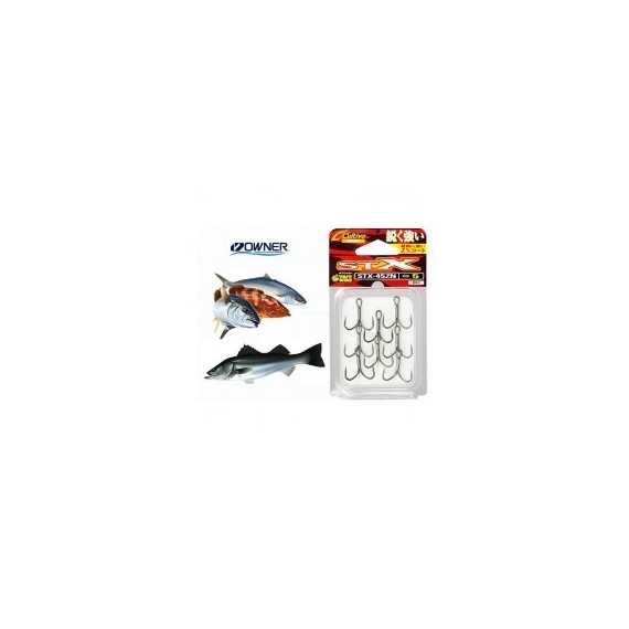ANZUELO TRIPLE OWNER 5645 STX-45 ZN