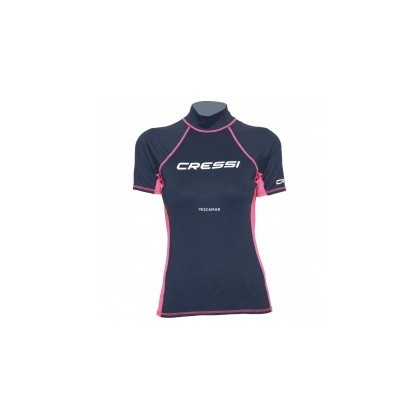 CAMISETA CRESSI RASH GUARD MUJER M.CORTA