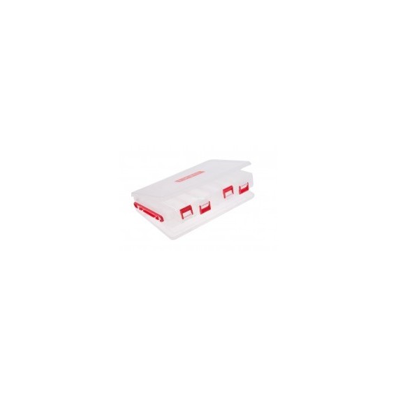 CAJA PLASTICO PORTA SEÑUELOS HART DOBLE