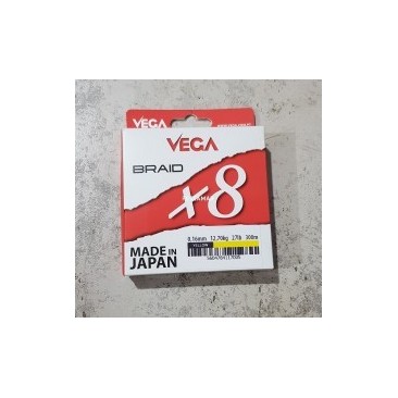 HILO TRENZADO VEGA BRAID X8 300 MT