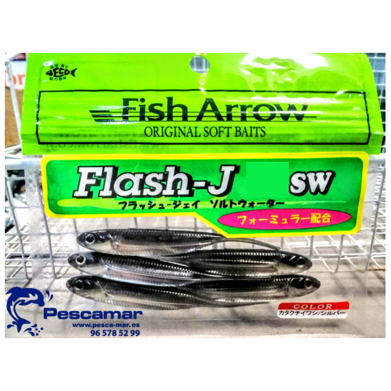 VINILO FISH ARROW FLASH J 4 SW