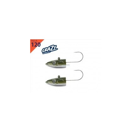 CRAZY SAND EEL 120 2 OFF SHORE JIG 25 GR