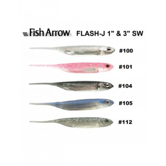 VINILO FISH ARROW FLASH-J 1" SW