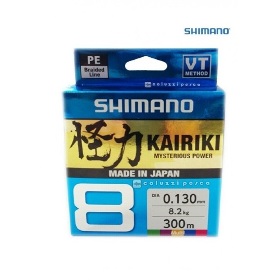 HILO TRENZADO SHIMANO KAIRIKI 8 300 MT