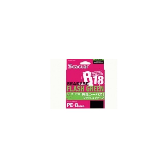 TRENZADO SEAGUAR R18 SEABASS FLASH 200MT