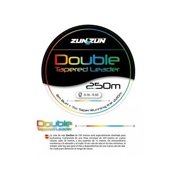 DOBLE TAPERED LEADER ZUN ZUN 250M