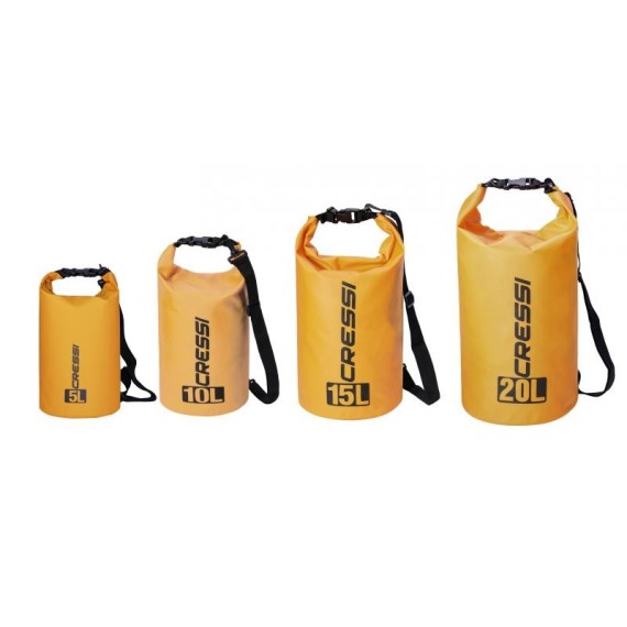 BOLSA ESTANCA DRY PVC CRESSI 10 LTS 8 NARANJA