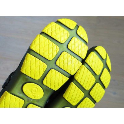ZAPATILLAS BLACK CAT CAT CLOGS 43 NEGRO/AMARILLO