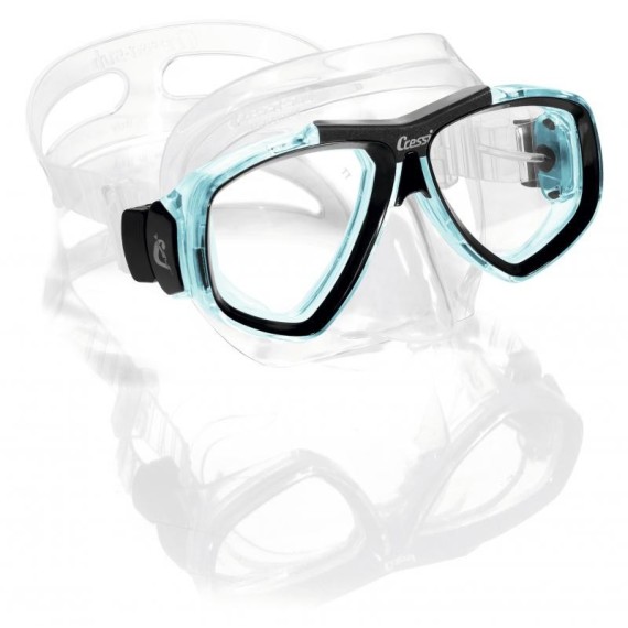 MÁSCARA CRESSI FOCUS SILICONA TRANSPAREN