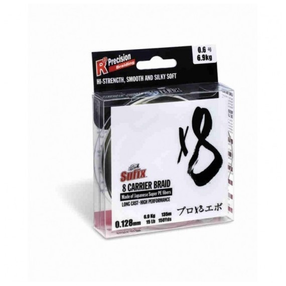 HILO TRENZADO SUFIX X8 270 MT.