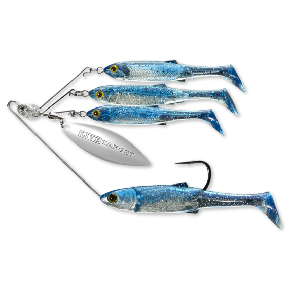 SPINNER RIG MINNOW LIVE TARGET 3/8 OZ