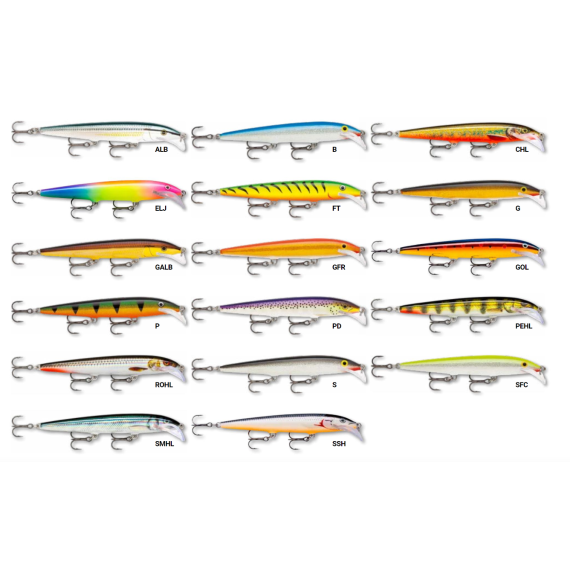 PEZ RAPALA SCATTER RAP MINNOW 11 CM