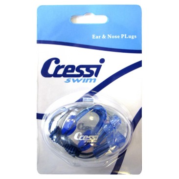 KIT PINZA NARIZ + TAPONES OIDOS CRESSI