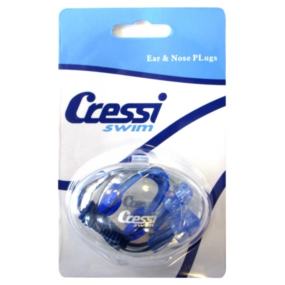 KIT PINZA NARIZ + TAPONES OIDOS CRESSI