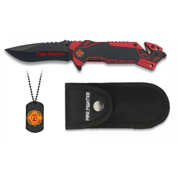 NAVAJA ALBAINOX 203 FIRE FIGTER C/CHAPA