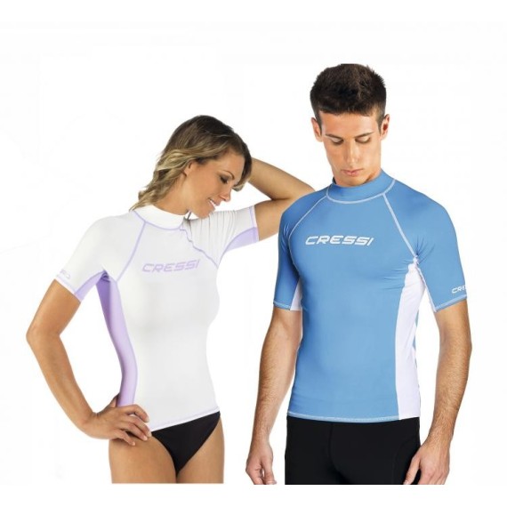 CAMISETA CRESSI RASH GUARD MUJER M.CORTA