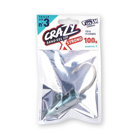 CRAZY SAND EEL 1 OFSHORE JIG HEAD 100 GR