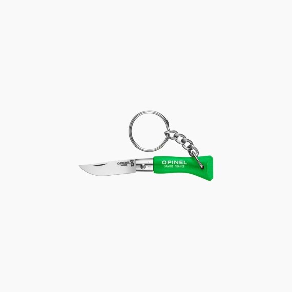 NAVAJA OPINEL LLAVERO Nº2 COLORES VERDE