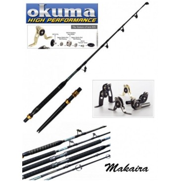 CAÑA OKUMA MAKAIRA TROLING 5'8 50 LBS