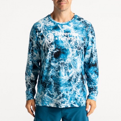 CAMISETA ADVENTER & FISHING STORMY SEA