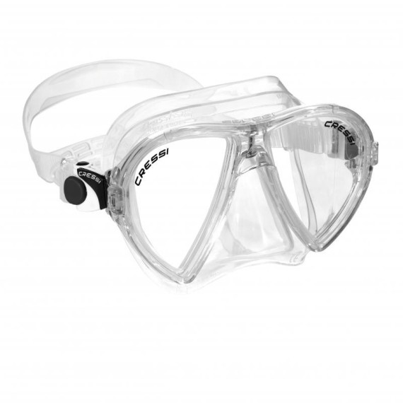 MÁSCARA CRESSI OCEAN SILCO. TRANSPARENTE