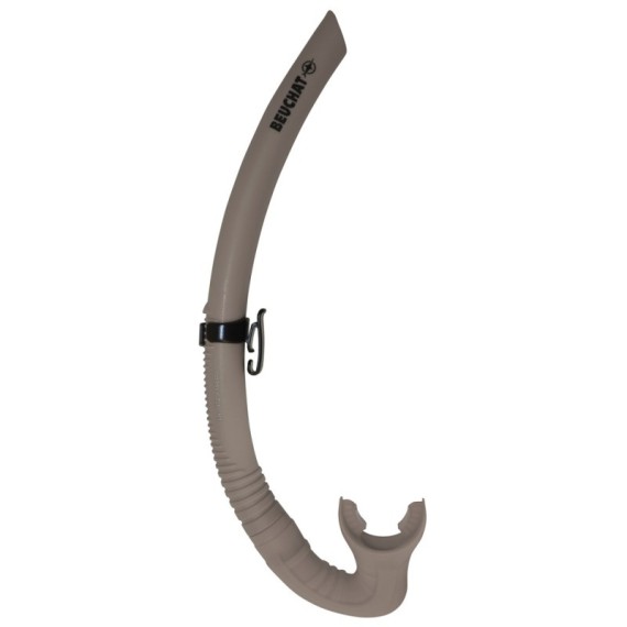TUBO BEUCHAT SPY SNORKEL Y PESCA ADULTO 85 GRIS TITANIUM