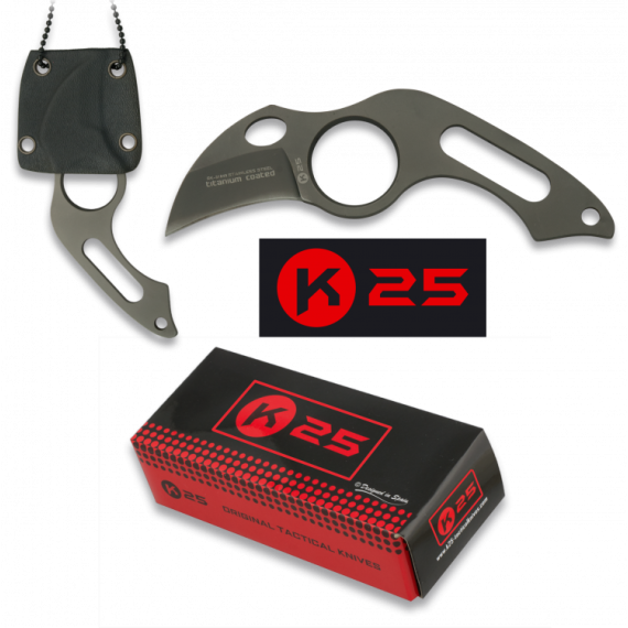 CUCHILLO K25 34849 TACTICAL FUNDA KINDEX