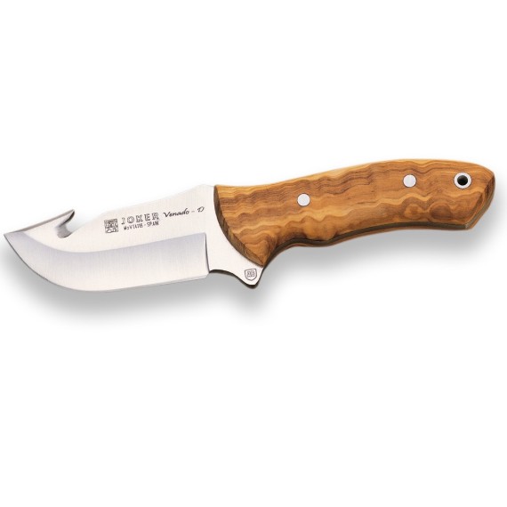 CUCHILLO JOKER VENADO DESOLLADOR OLIVO