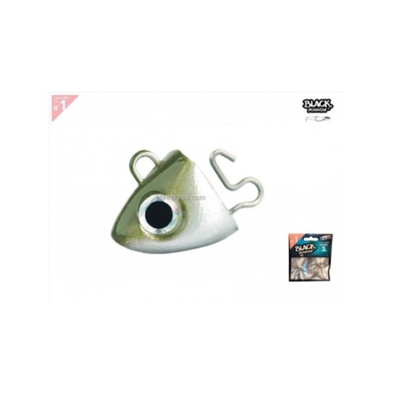 BLACK MINNOW 70 2 JIG HEAD