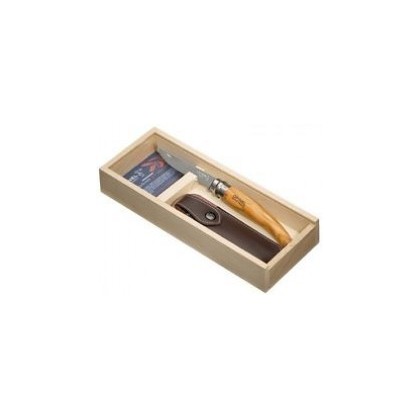 NAVAJA OPINEL EFFILE OLIVO ESTUCHE+FUNDA