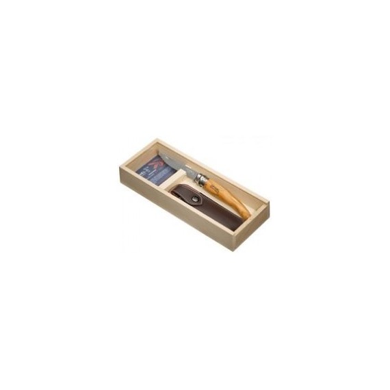NAVAJA OPINEL EFFILE OLIVO ESTUCHE+FUNDA
