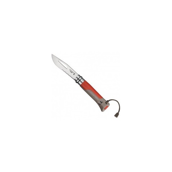 NAVAJA OPINEL Nº. 8 OUTDOOR TIERRA/ROJA