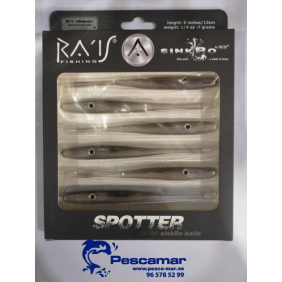 VINILO RAIS SPOTTER 2.0 13 CM 7 GR