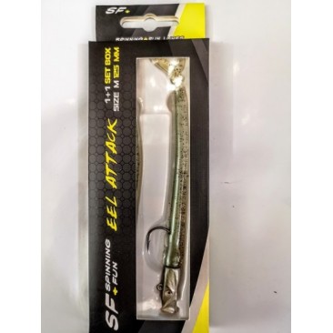 VINILO SEIKA EEL ATTACK SET BOX 18 GR
