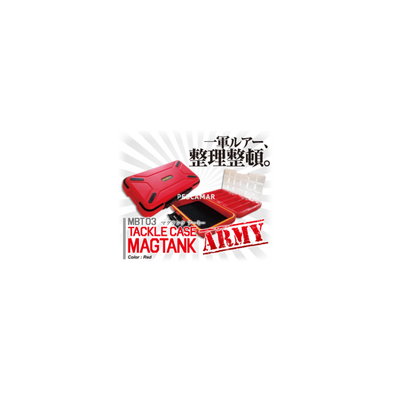 CAJA SEÑUELOS MAGBITE MBT03 ARMY XL