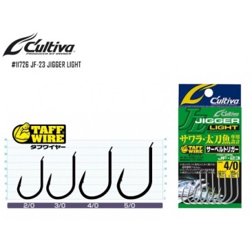 ANZUELO OWNER 11726 JF-23 TAFF WIRE
