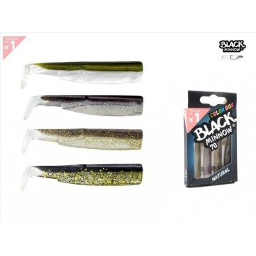BLACK MINNOW 70 COLOR BOX NATURAL