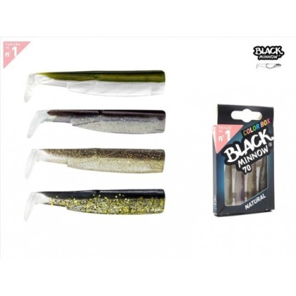 BLACK MINNOW 70 COLOR BOX NATURAL