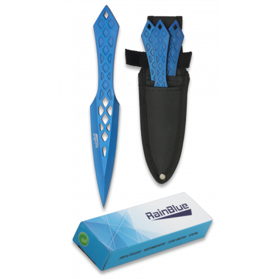 CUCHILLO LANZADOR ALBAINOX SET DE 3