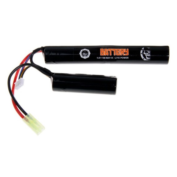 BATERIA LI-PO 9.6v 1100 MAH 15 C DUEL