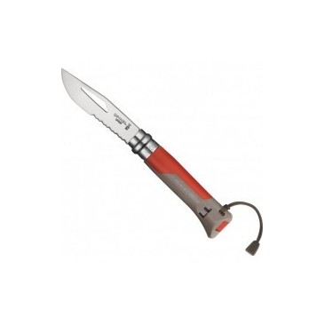NAVAJA OPINEL Nº. 8 OUTDOOR TIERRA/ROJA
