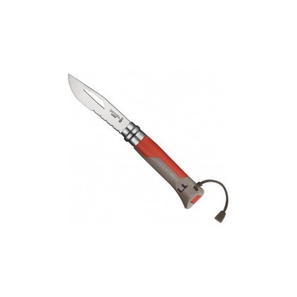 NAVAJA OPINEL Nº. 8 OUTDOOR TIERRA/ROJA