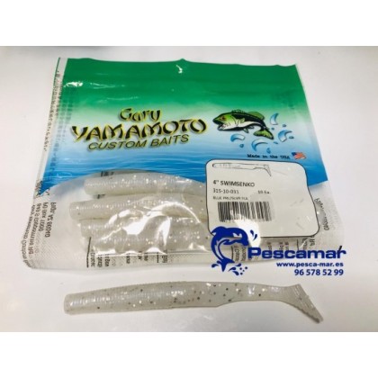 VINILO GARY YAMAMOTO SWIM SENKO 4" 10 U