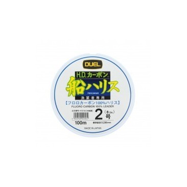 FLUOROCARBON 100% DUEL FUNE LEADER 100MT