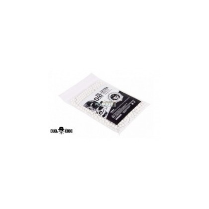 BOLAS AIRSOF DUEL ULTRA WHITE BIO 40 GR