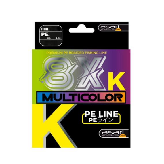 TRENZADO ASARI 8X-K MULTICOLOR