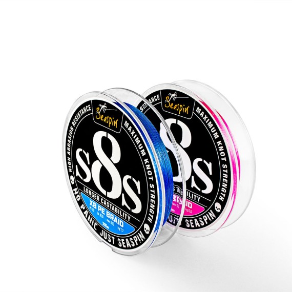 HILO SEASPIN S8S X8 PE BRAID 150 MT