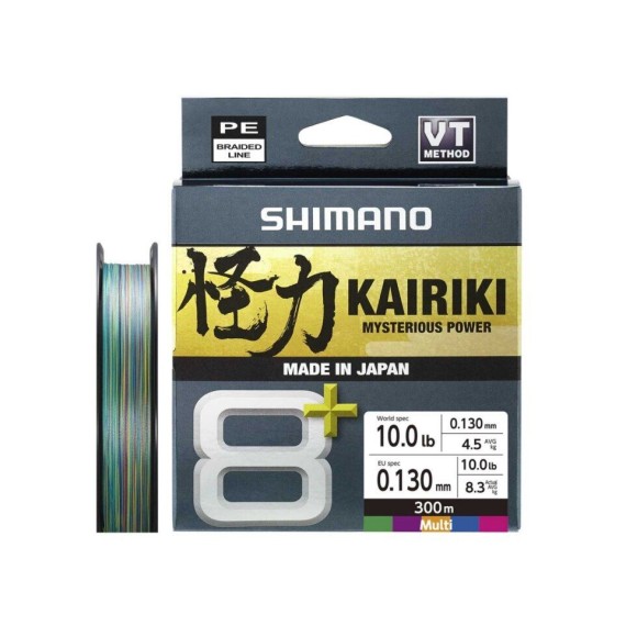 HILO TRENZADO SHIMANO KAIRIKI 8+ 300 MT