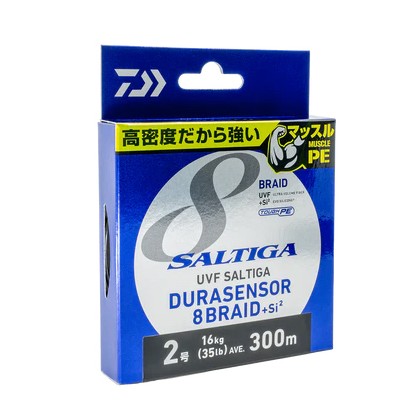 TRENZADO DAIWA SALTIGA 8 BRAID 300 MT.